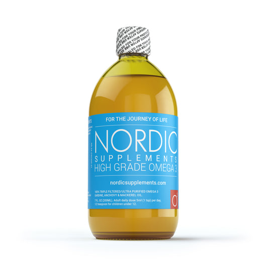 Nordic Supplements Omega 3 Fish Oil Liquid: 500ml