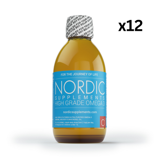 12 x Omega 3 Fish Oil - 200ml (WHOLESALE)